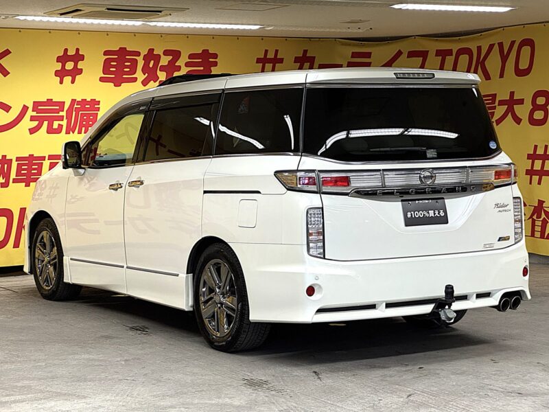 ELGRAND エルグランド ライダー 白本革シート仕様 パワーシート 【特別仕様車】【4WD】【車検2年付】