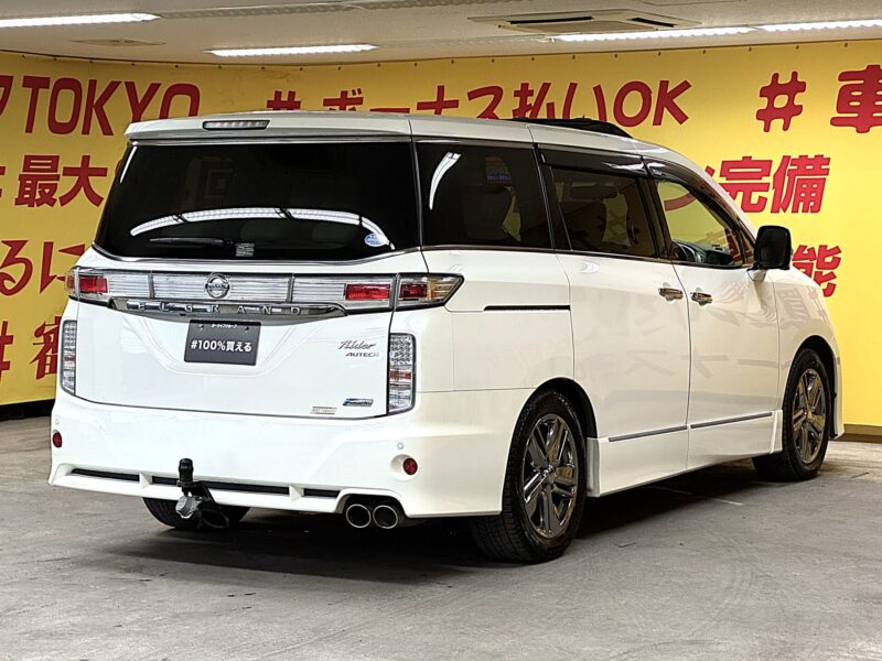 ELGRAND エルグランド ライダー 白本革シート仕様 パワーシート 【特別仕様車】【4WD】【車検2年付】