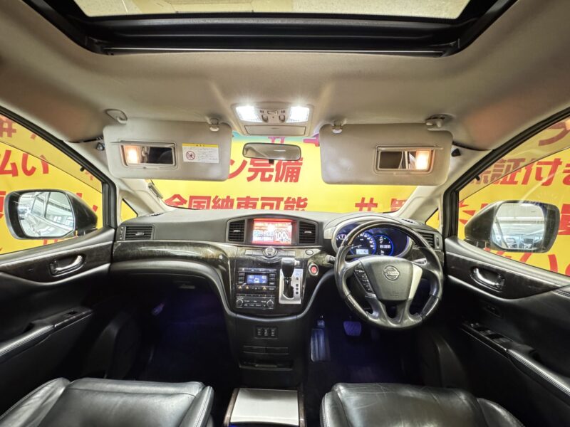 ELGRAND エルグランド ライダーブラックライン 黒本革シート仕様 パワーシート 【特別仕様車】【4WD】【カスタム】