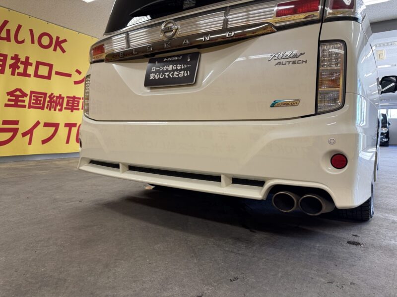 ELGRAND エルグランド ライダーブラックライン 黒本革シート仕様 パワーシート 【特別仕様車】【4WD】【カスタム】