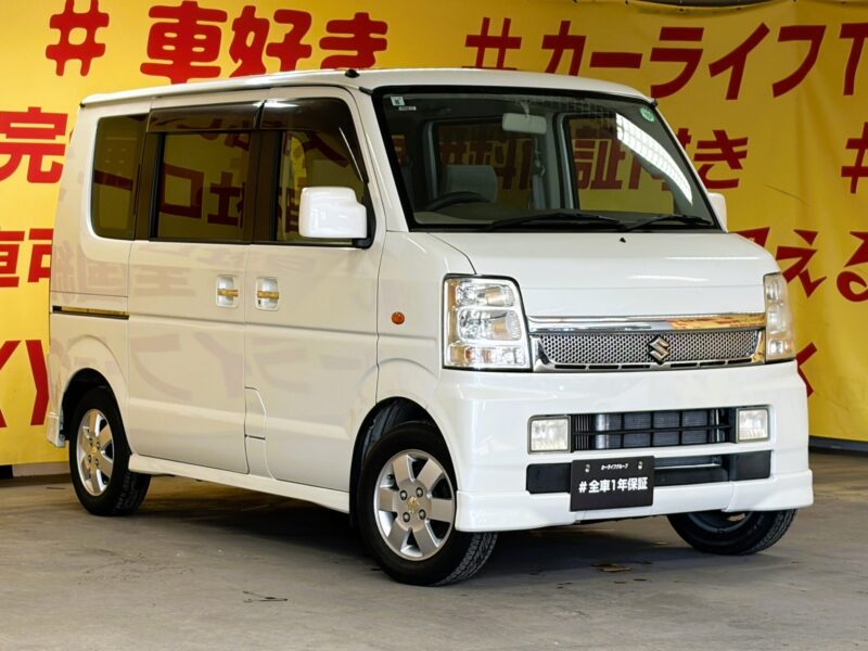 EVERY エブリィワゴン PZターボ 【4WD】【車検2年付】