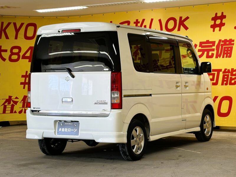 EVERY エブリィワゴン PZターボ 【4WD】【車検2年付】