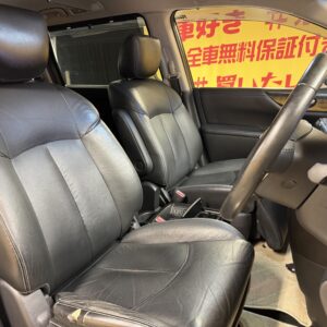 ELGRAND　エルグランド　ライダーブラックライン黒本革シート　マニュアルシート【特別仕様車】【車検2年付】