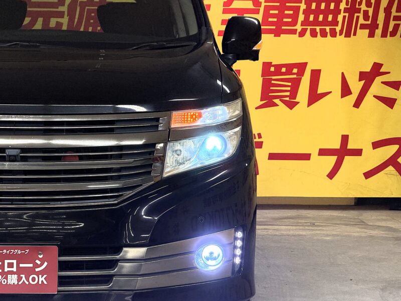 ELGRAND エルグランド ライダーブラックライン黒本革シート マニュアルシート【特別仕様車】【車検2年付】