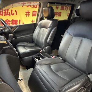 ELGRAND　エルグランド　ライダーブラックライン黒本革シート　マニュアルシート【特別仕様車】【車検2年付】