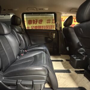 ELGRAND　エルグランド　ライダーブラックライン黒本革シート　マニュアルシート【特別仕様車】【車検2年付】