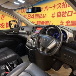 ELGRAND　エルグランド　ライダーブラックライン黒本革シート　マニュアルシート【特別仕様車】【車検2年付】